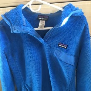 Patagonia women’s re-tool snap T pullover hoodie
